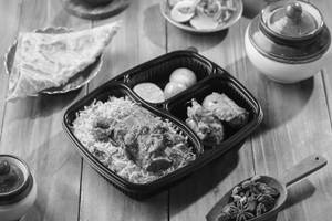 Mutton Biryani & Reshmi Kebab Meal