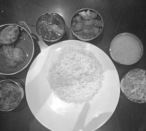 Chicken Thali Rice 