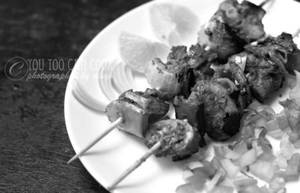 Achari Mushroom Tikka