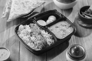 Chicken Tikka Biryani & Dal Meal