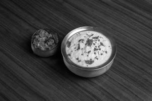 Curd Rice With Chicken Sukka