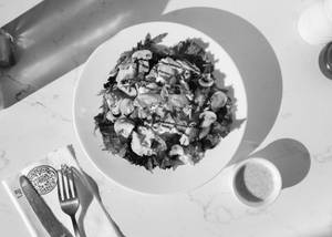Mushroom and Avocado Salad