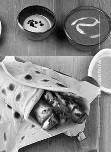 Barbeque Paneer Roll