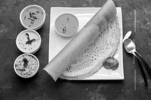 Butter cheese dosa