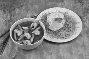 Prawns American Chopsuey