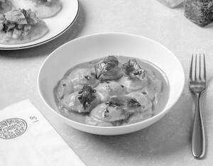 Smoked Chicken & Thyme Ravioli in Pomodoro sauce