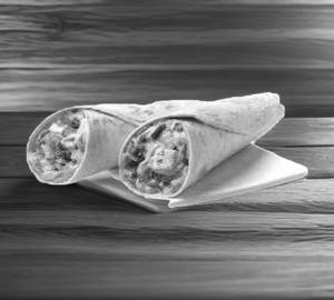 Indian paneer wrap