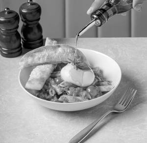 Penne in pomodoro with Burrata Cheese