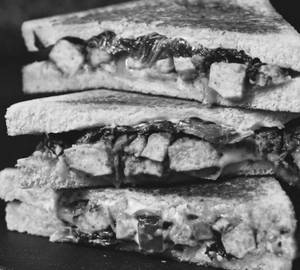 Paneer makhani sandwich