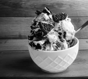 Dark oreo. Icecream
