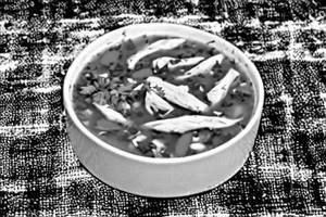 Chicken lemon coriander soup