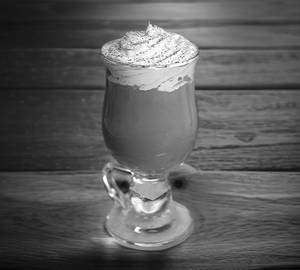 Irish hazelnut coffee