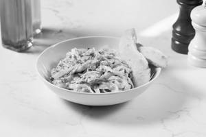 Fettuccini in mushroom sauce
