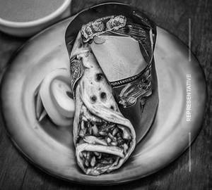 Mushroom Chilli Roll