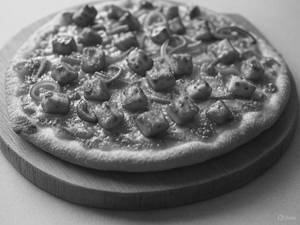 Chilli Paneer Bento Pizza [8 Inch]