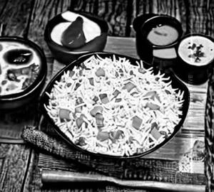Kaju paneer fried rice