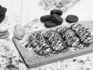 White Dry Fruits Choco Pancake [Mini]
