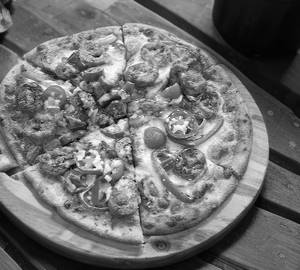 Chicken Sheekh kebab Pizza