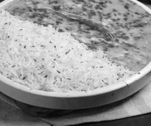 Yellow Dal Fry with Rice