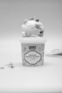 Orange Biskut Sundae [100 Ml]