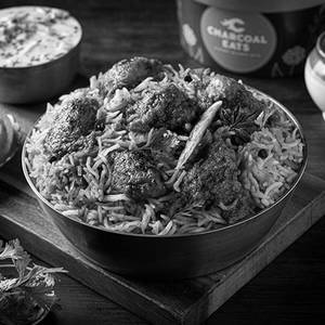 Charcoal Chicken Biryani Bowl (Boneless)