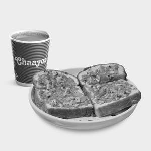 Desi Chai with Chilli Cheese Toast