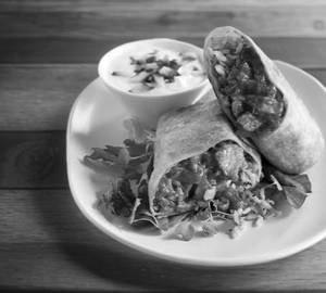 Butter Chicken Wrap