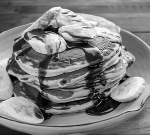 Chocolate Banana Pancakes