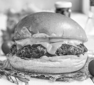 Crispy aloo tikki burger [single]