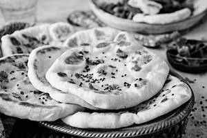 Plain naan