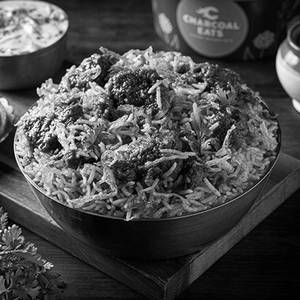 Lucknowi Mutton Dum Biryani (Boneless, Serves 1)