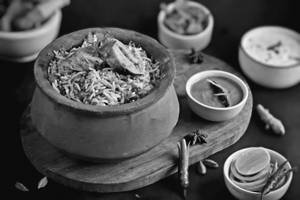 Soya Chaap Dum Biryani