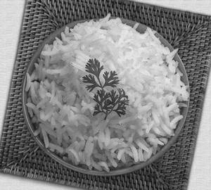 Plain rice