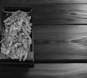 Honey chilli potato