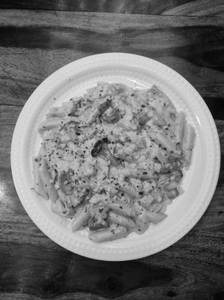 White Veggie Pasta