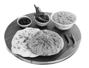 Kids Friendly Chole Kulche (Zero Spice) (2 Kulche)