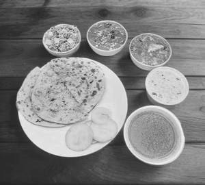 Aloo Naan Thali