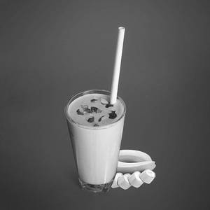 Golden Crunch Banana Walnut Protein Shake