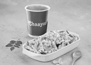 Desi Chai with Upma