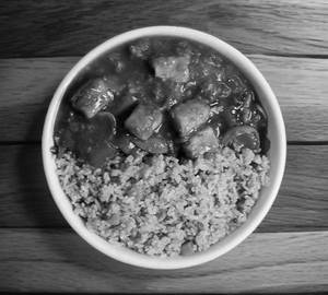 Veg fried rice with chilly paneer(4 pcs)