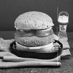 Cornflakes Chicken Burger