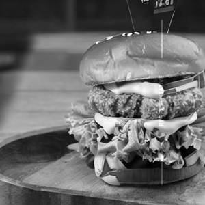 Chilli Paneer Burger