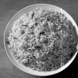 Singaporean fried rice [egg]                             
