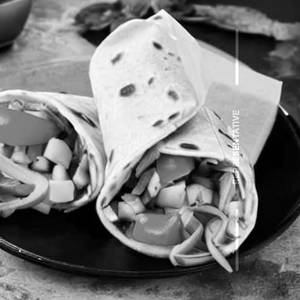 Veg gyro wrap