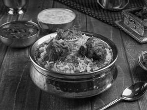 Hyderabadi Special Mutton Dum Biryani