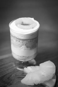 Pineapple Pudding Glass Dessert