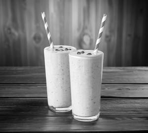 Pomogranate milk shake