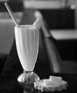 Pineapple Fresh Fruit Milkshake