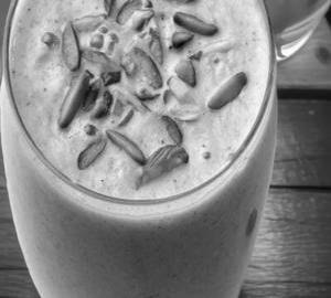 Dry fruit pista milk shake