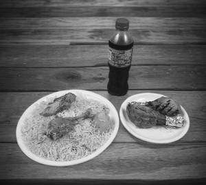 Chicken Biryani (Full)+Chicken Tangdi 2ps+Pepsi 200ml